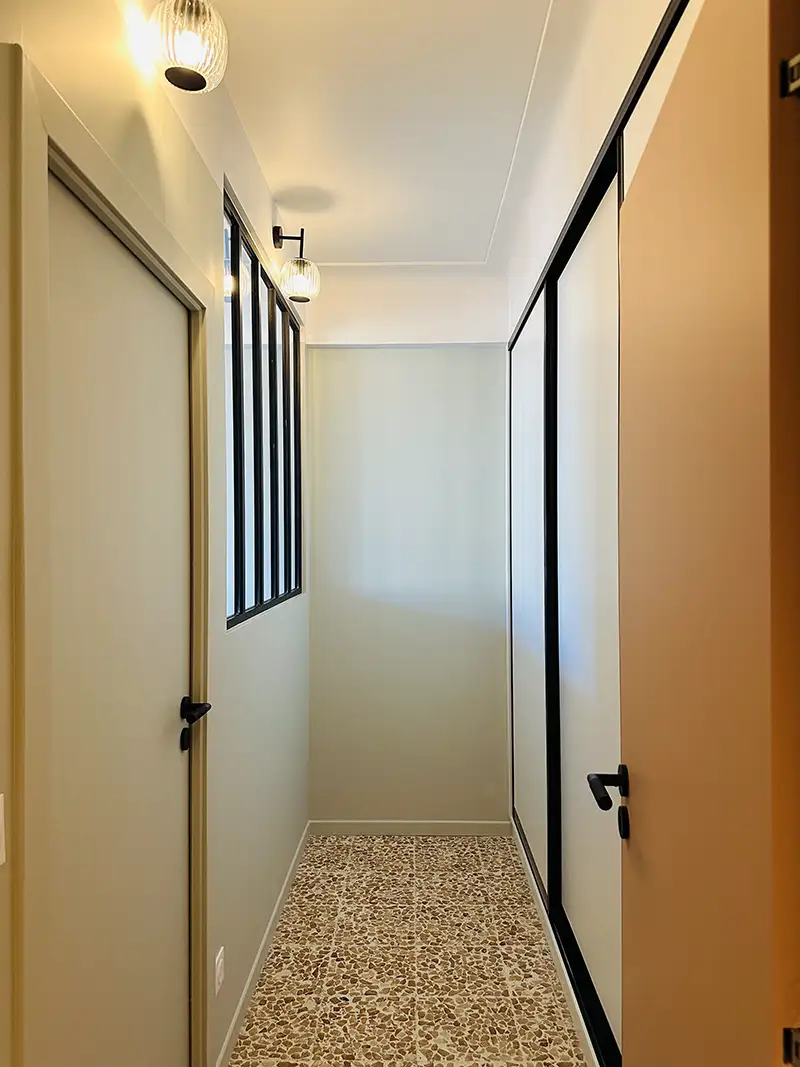Rénovation d'appartement à Nice Gorbella
