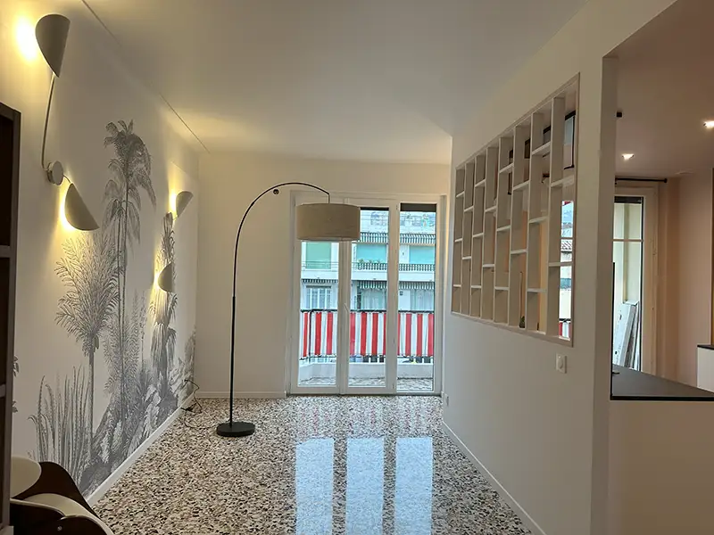 Rénovation d'appartement à Nice Gorbella