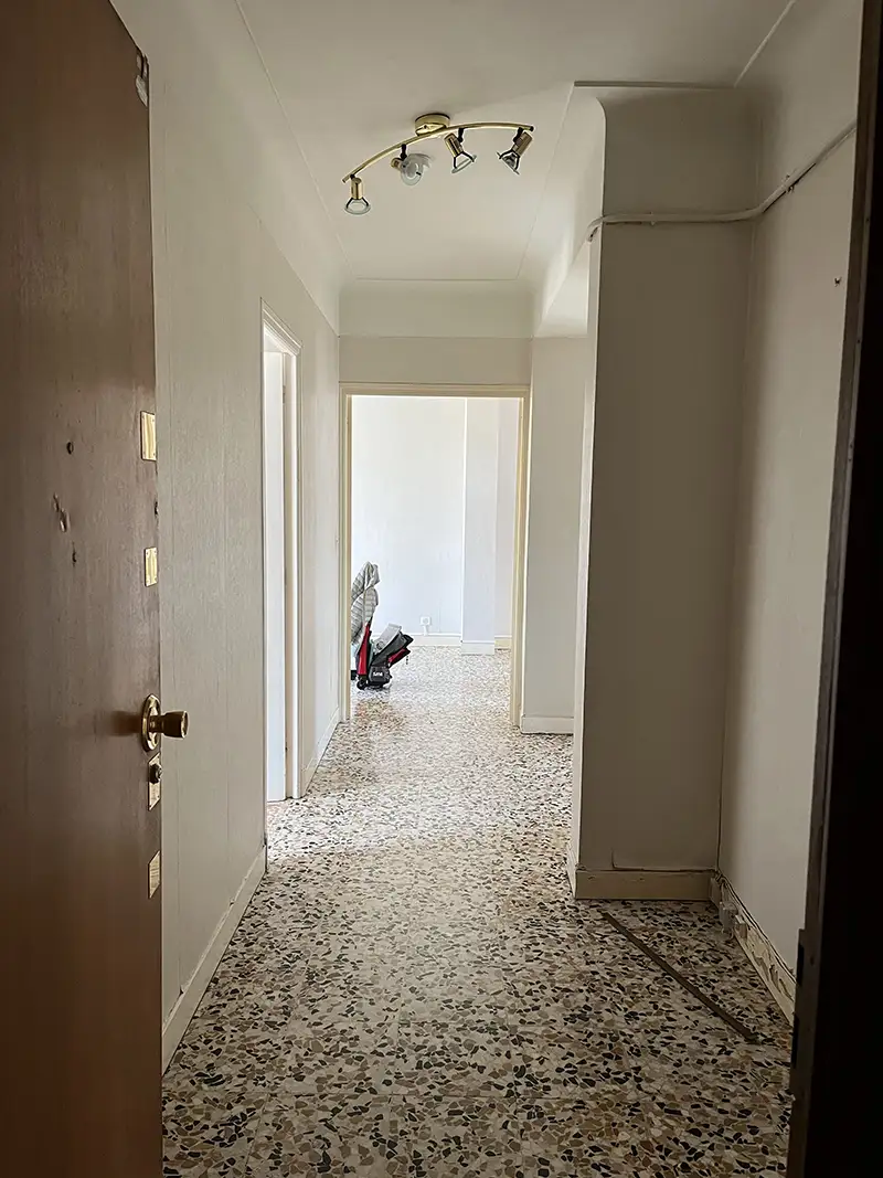 Rénovation d'appartement à Nice Gorbella