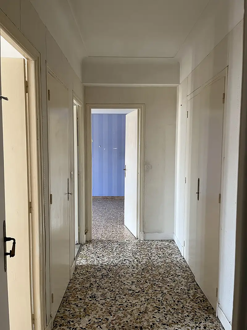 Rénovation d'appartement à Nice Gorbella