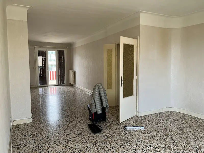 Rénovation d'appartement à Nice Gorbella