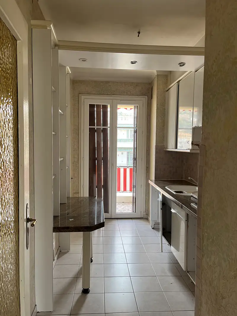 Rénovation d'appartement à Nice Gorbella