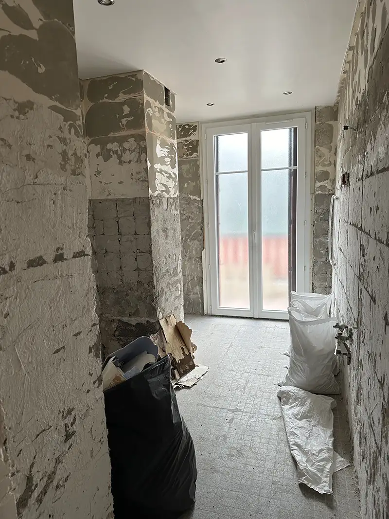 Rénovation d'appartement à Nice Gorbella