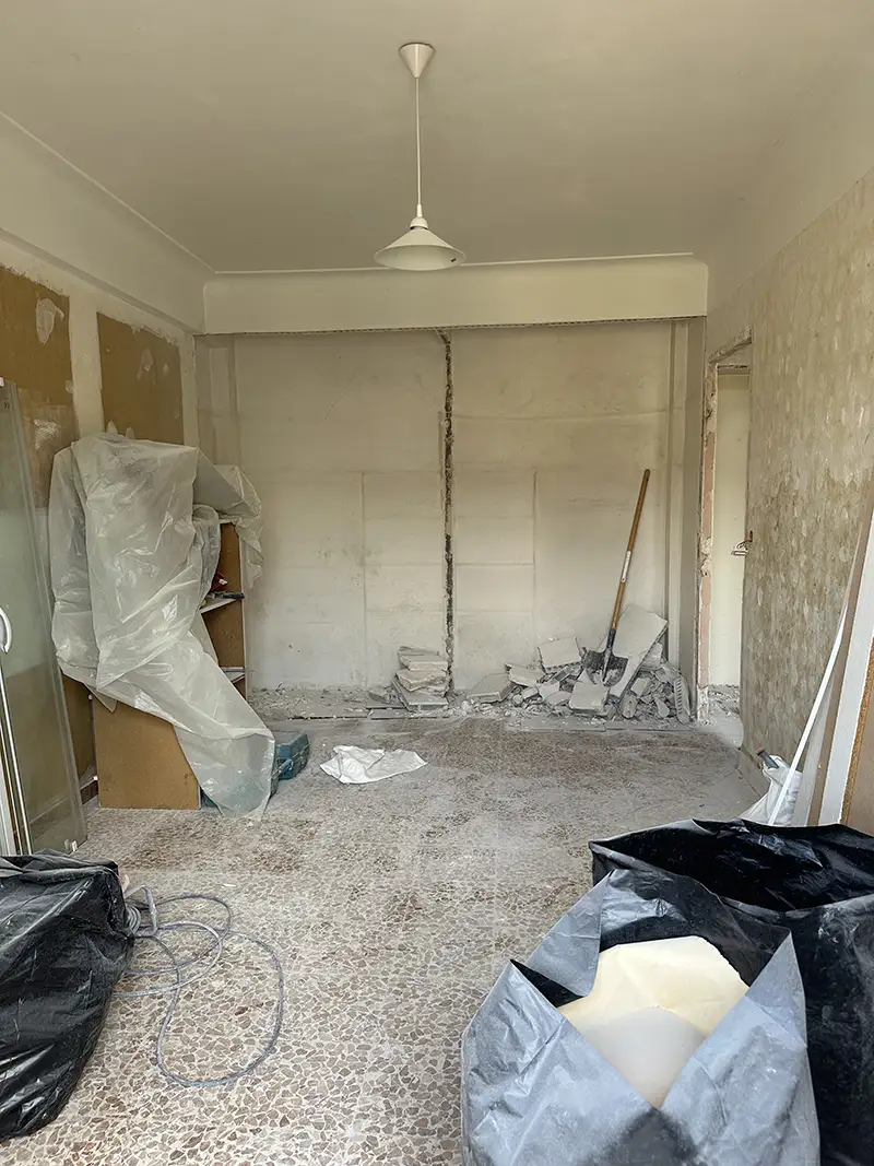 Rénovation d'appartement à Nice Gorbella