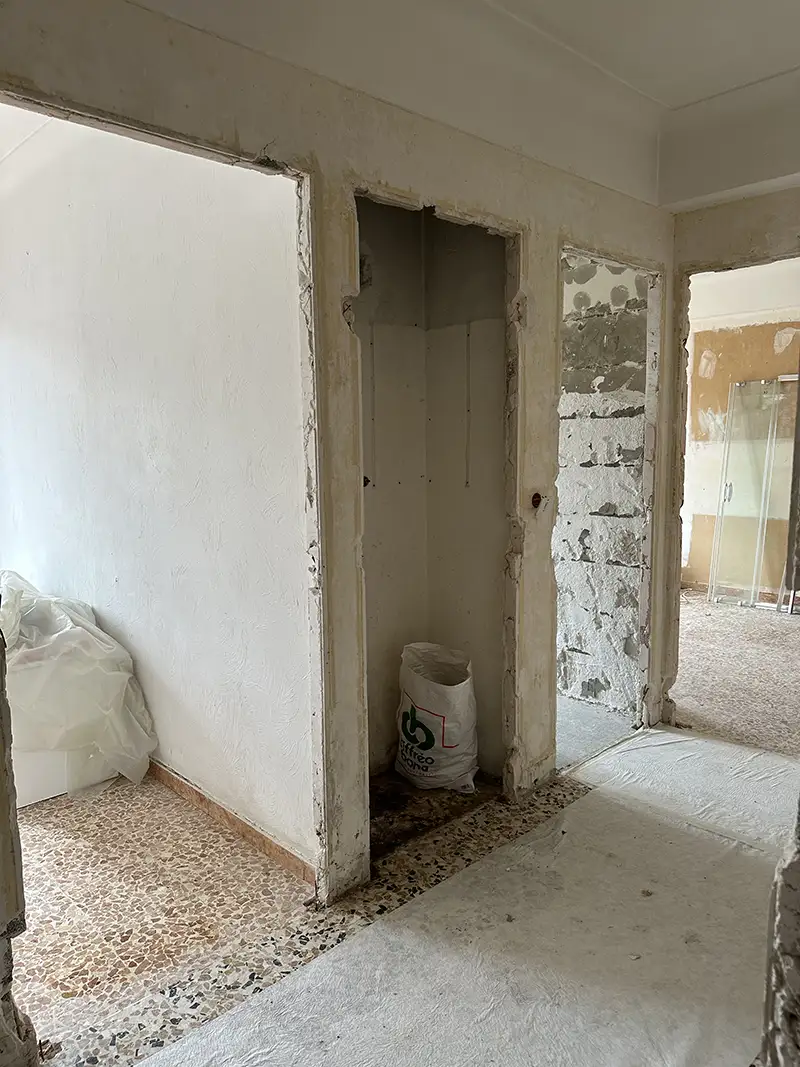 Rénovation d'appartement à Nice Gorbella